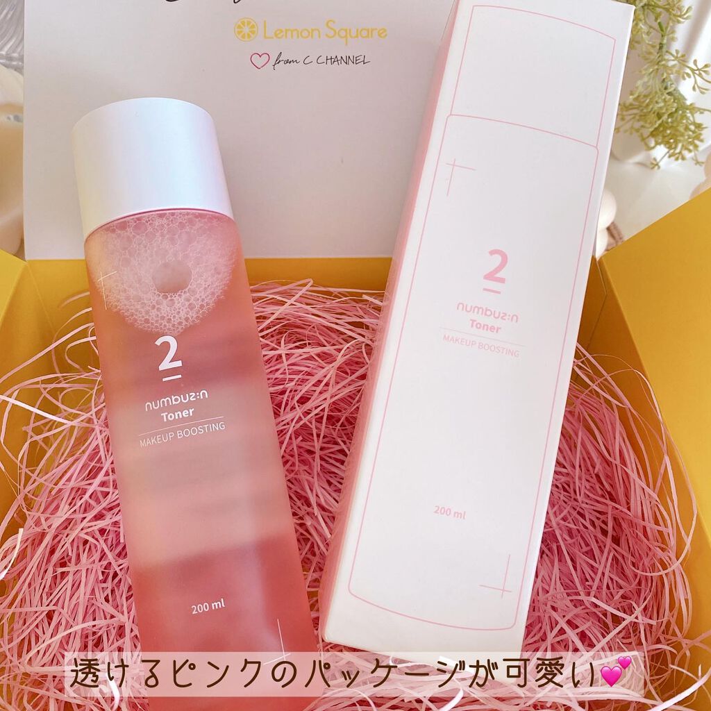 2番 ぴたっとメイクトナー/numbuzin/化粧水を使ったクチコミ(3枚目)