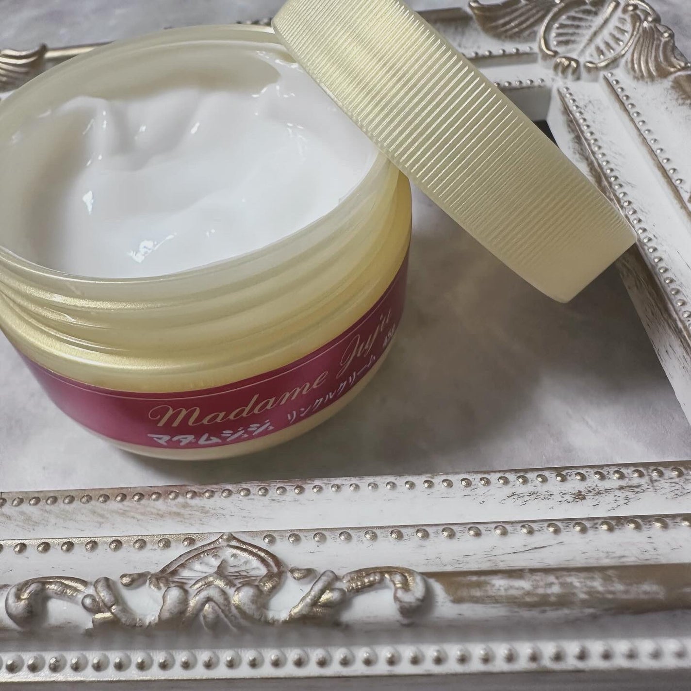 薬用リンクルクリーム/ジュジュ/フェイスクリームを使ったクチコミ(2枚目)