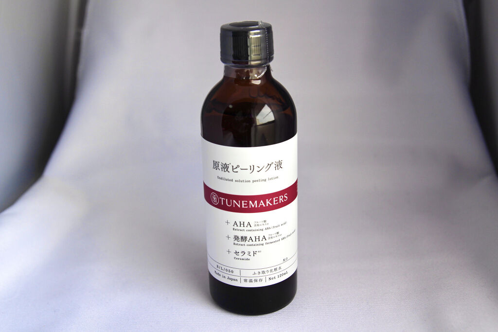 原液ピーリング液/TUNEMAKERS/拭き取り化粧水を使ったクチコミ（1枚目）