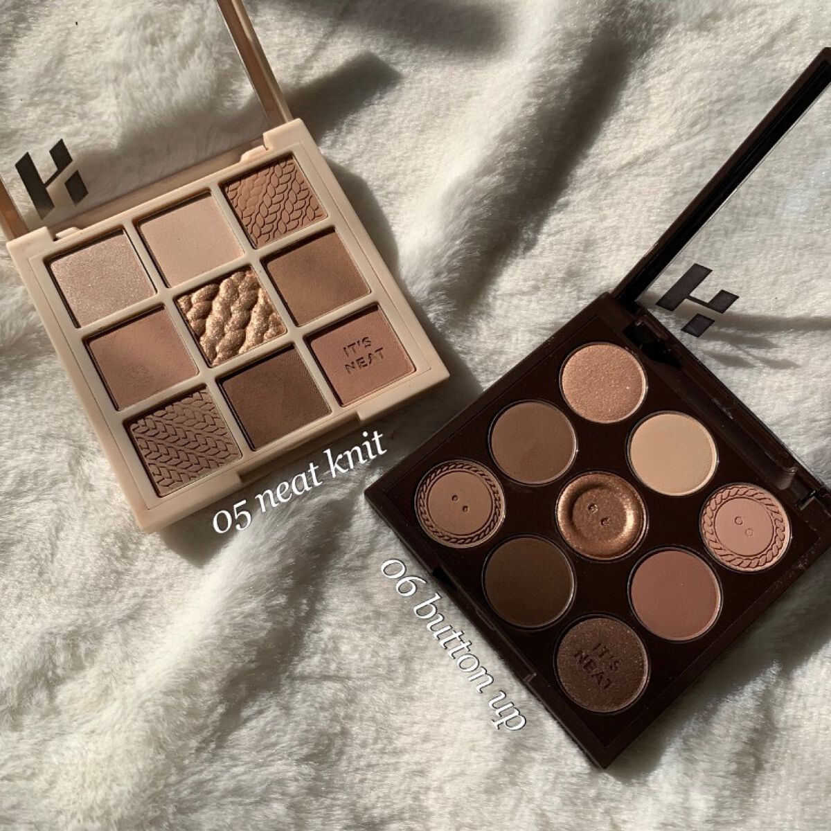 マイフェイブムードアイパレット 9カラー/HOLIKA HOLIKA/アイシャドウパレットを使ったクチコミ（2枚目）