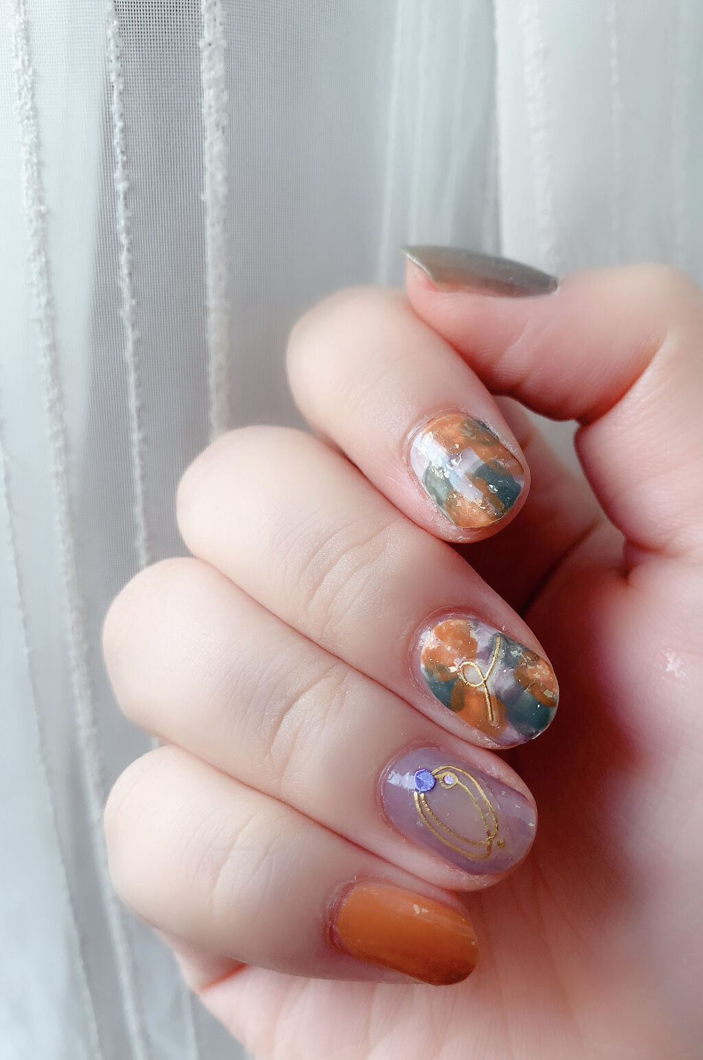 AT濃密グラマラスネイルエナメル/Art Collection/マニキュアを使ったクチコミ（2枚目）