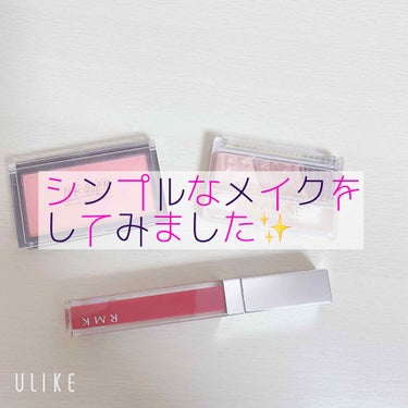 UR GLAM　DAILY CHEEK BLUSH/U R GLAM/パウダーチークを使ったクチコミ（1枚目）