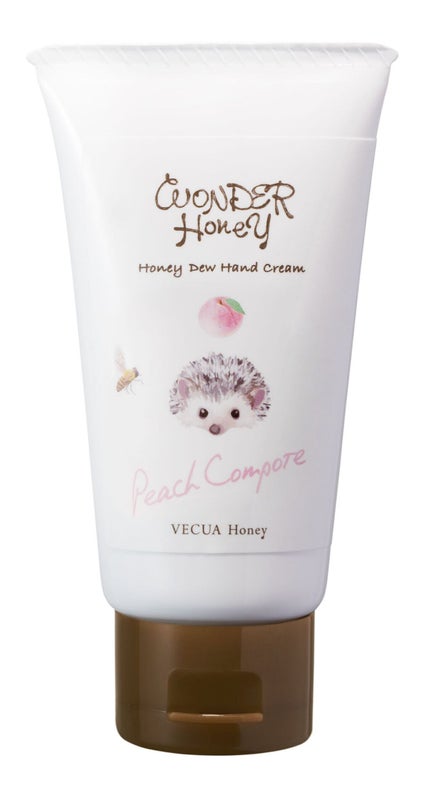 VECUA Honey ワンダーハニー とろとろハンドクリーム ピーチコンポート