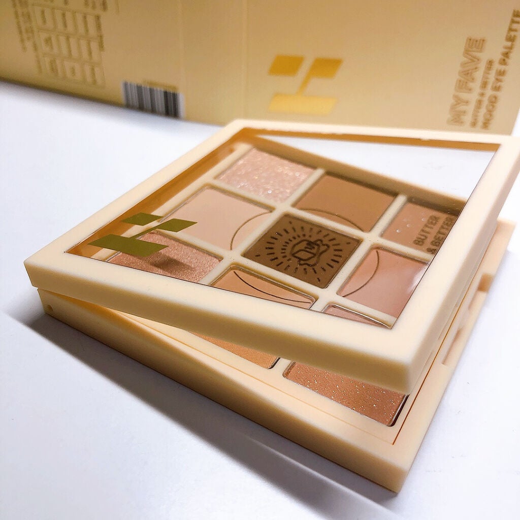 マイフェイブムードアイパレット 9カラー/HOLIKA HOLIKA/アイシャドウパレットを使ったクチコミ(4枚目)