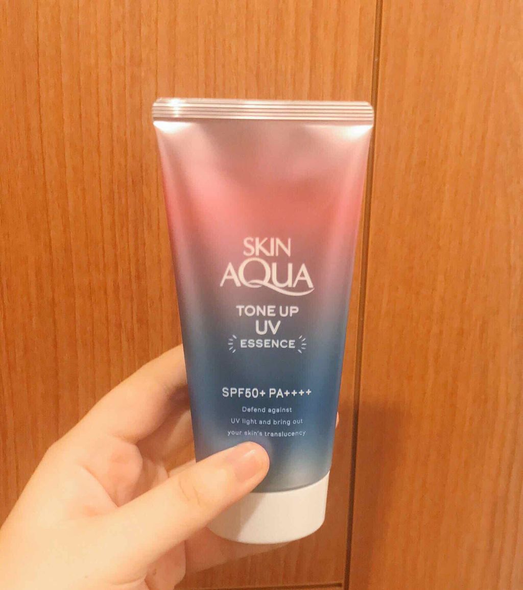 スキンアクア トーンアップUVエッセンス/スキンアクア/日焼け止めクリームを使ったクチコミ（1枚目）