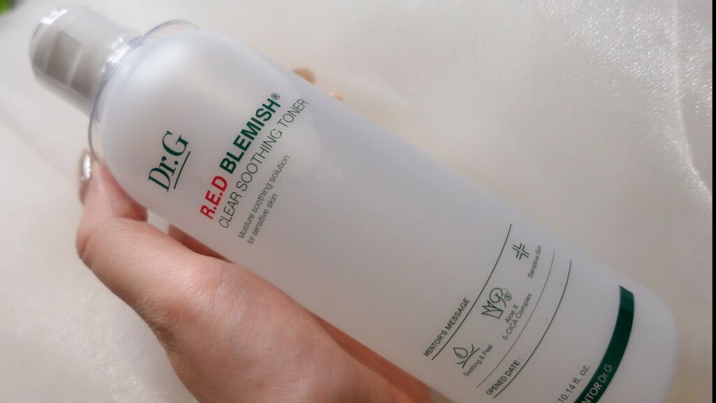レッドブレミッシュ クリアスージングトナー/Dr.G/化粧水を使ったクチコミ(5枚目)