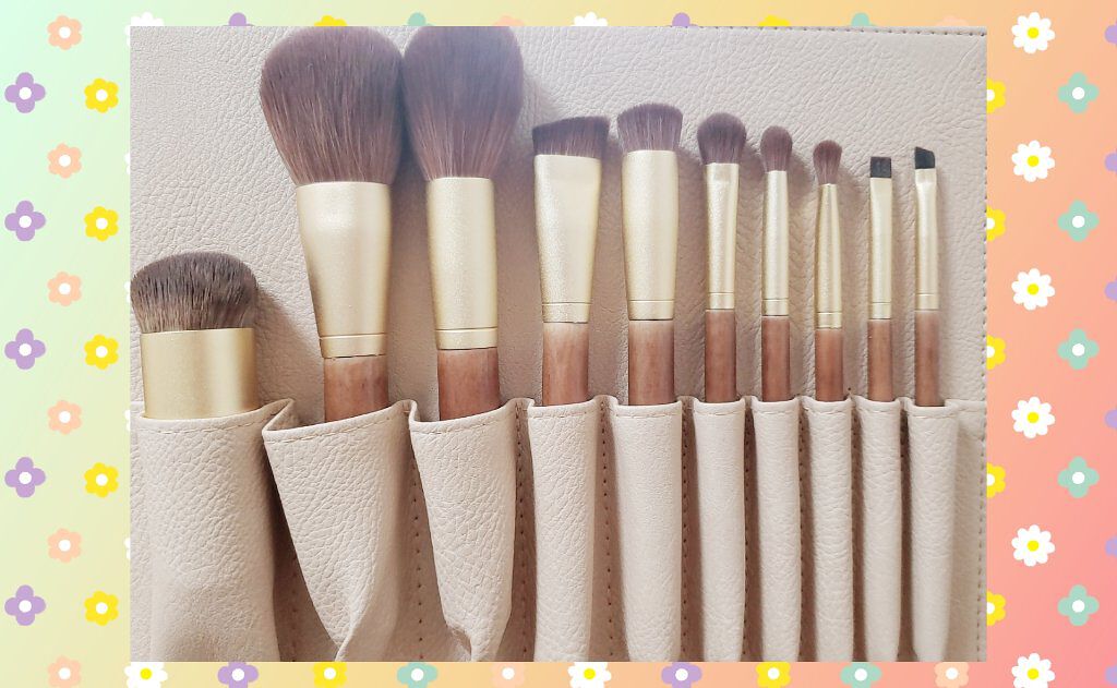 SIXPLUS X MARILYN 10本メイクアップブラシセット/SIXPLUS/メイクブラシを使ったクチコミ(1枚目)