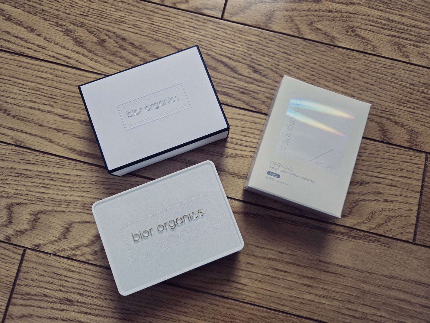 オーガニックアクア エアレスクッション ナチュラビオール/bior oraganics/クッションファンデーションを使ったクチコミ(1枚目)