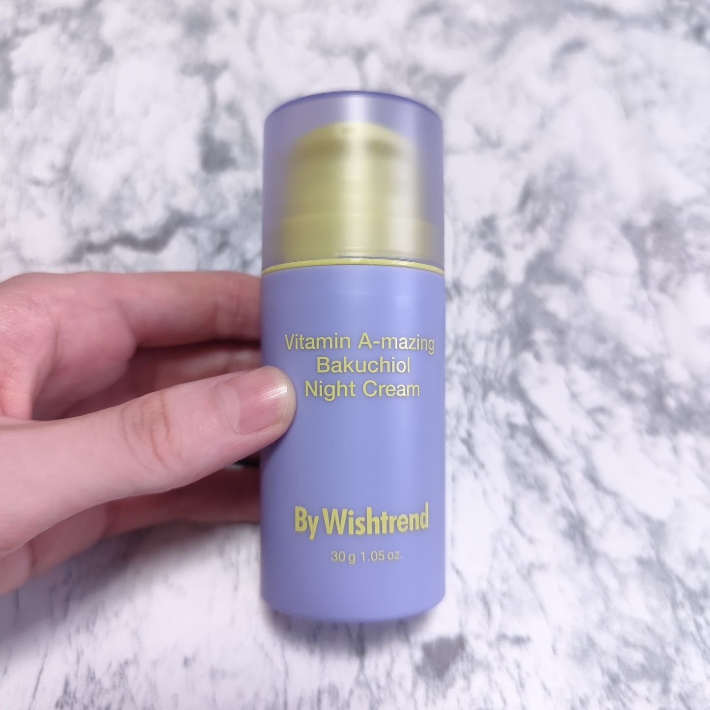 ビタミンA-mazingバクチオールナイトクリーム/By Wishtrend/フェイスクリームを使ったクチコミ(1枚目)