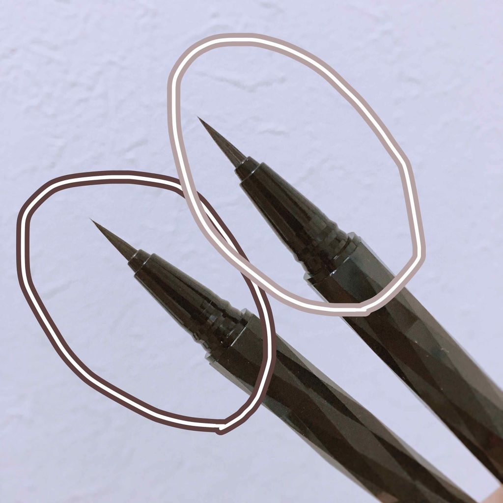 スーパーシャープライナーEX/KATE/リキッドアイライナーを使ったクチコミ(1枚目)