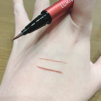 スキルレスライナー/LUMIURGLAS/リキッドアイライナーを使ったクチコミ(3枚目)