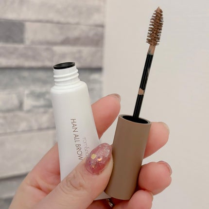 ハンオールブロウカラ/rom&nd/眉マスカラを使ったクチコミ(7枚目)