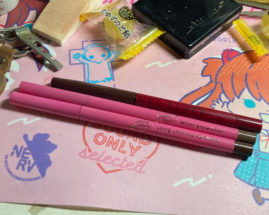 ロングラスティングアイライナー(旧)/スプリングハート/ペンシルアイライナーを使ったクチコミ(2枚目)