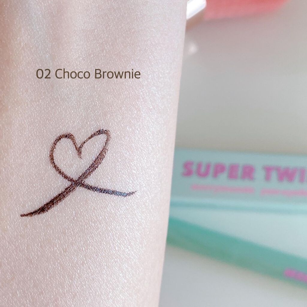 Super Twim Pen Eyeliner/Merrymonde/リキッドアイライナーを使ったクチコミ(2枚目)