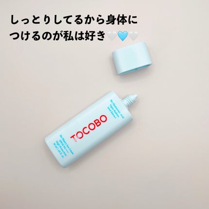 バイオウォータリーサンクリーム/TOCOBO/日焼け止めクリームを使ったクチコミ(2枚目)