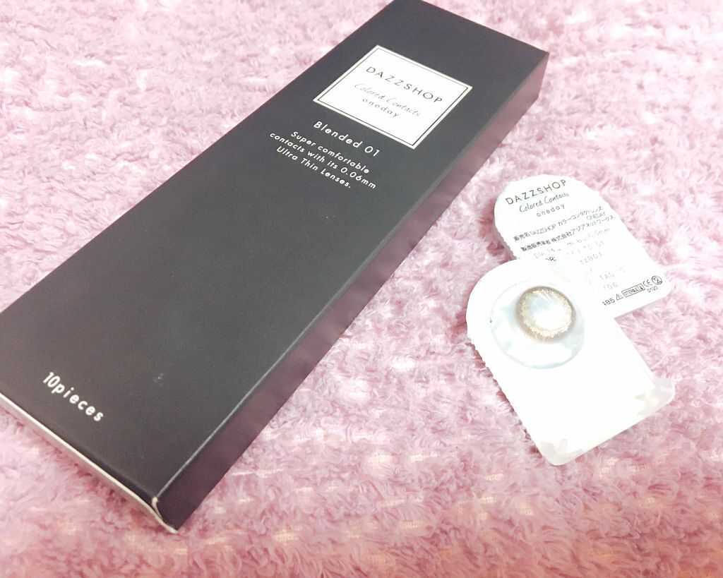 カラーコンタクトレンズ(ワンデー)/DAZZSHOP/ワンデー(1DAY)カラコンを使ったクチコミ(1枚目)