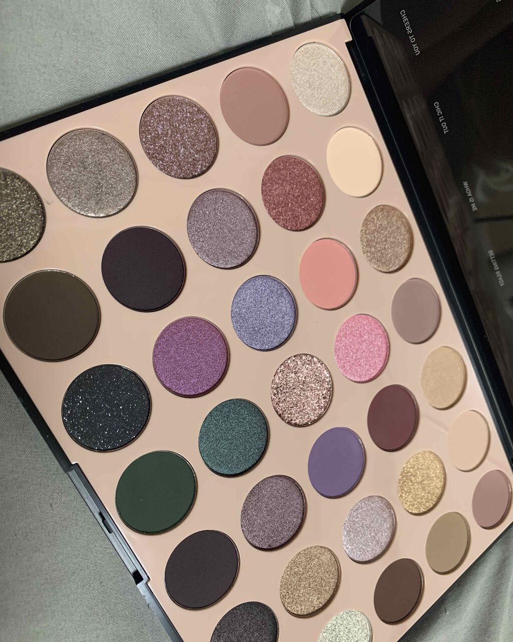 35C EVERYDAY CHIC ARTISTRY PALETTE/Morphe/アイシャドウパレットを使ったクチコミ(1枚目)