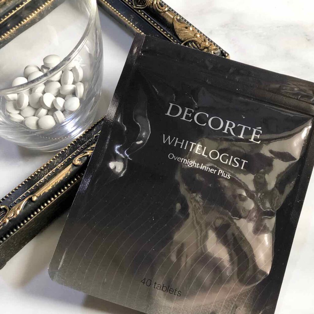 ホワイトロジスト オーバーナイト インナー プラス/DECORTÉ/美容サプリメントを使ったクチコミ(1枚目)