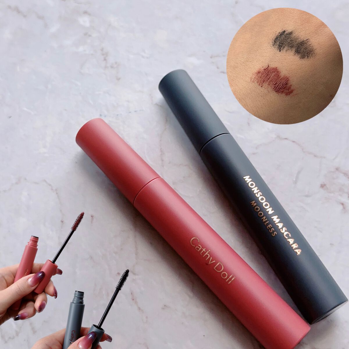 モンスーンカラーマスカラ/CathyDoll/マスカラを使ったクチコミ（1枚目）