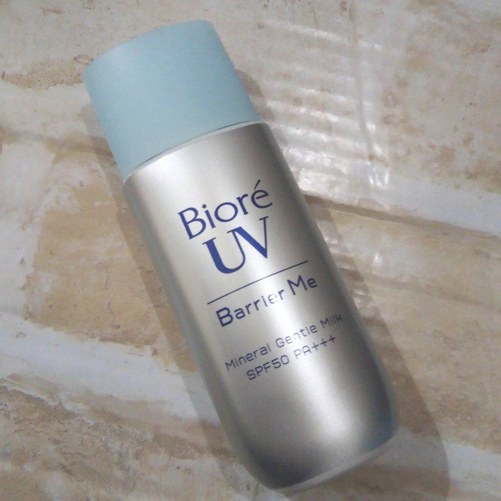 ビオレUV バリア・ミー ミネラルジェントルミルク/ビオレ/日焼け止めミルクを使ったクチコミ(1枚目)