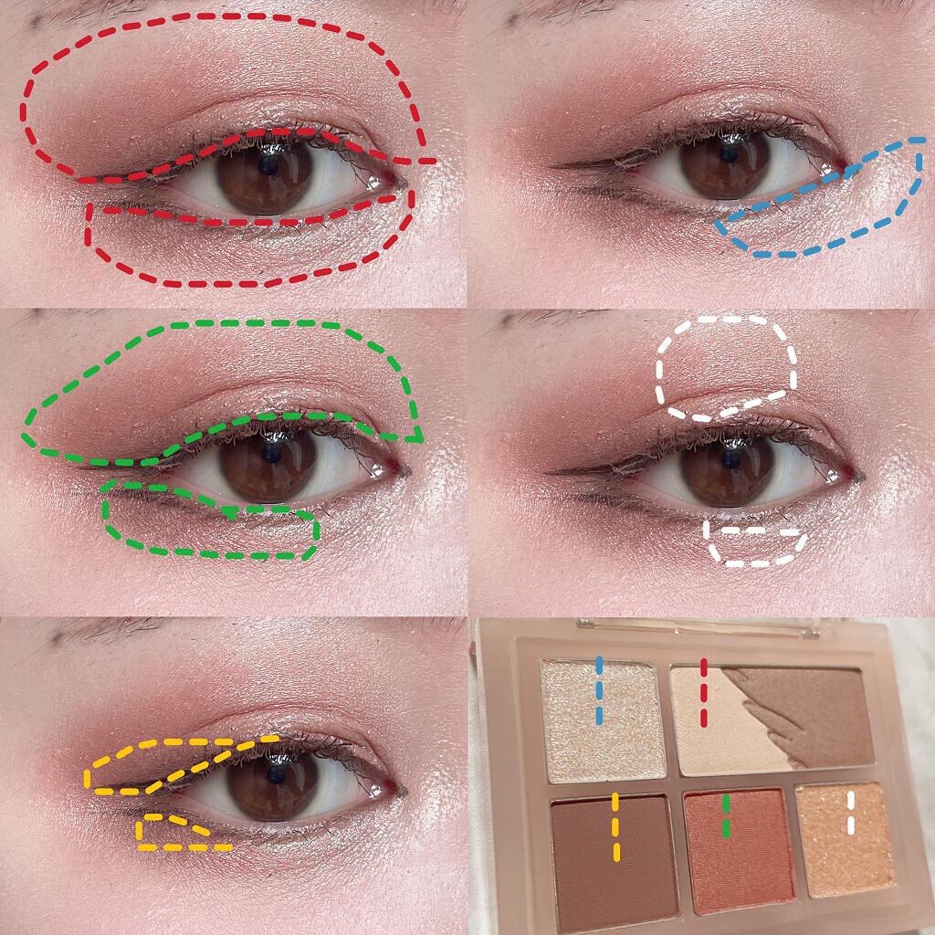 プロ アイパレット ミニ/CLIO/アイシャドウパレットを使ったクチコミ(8枚目)