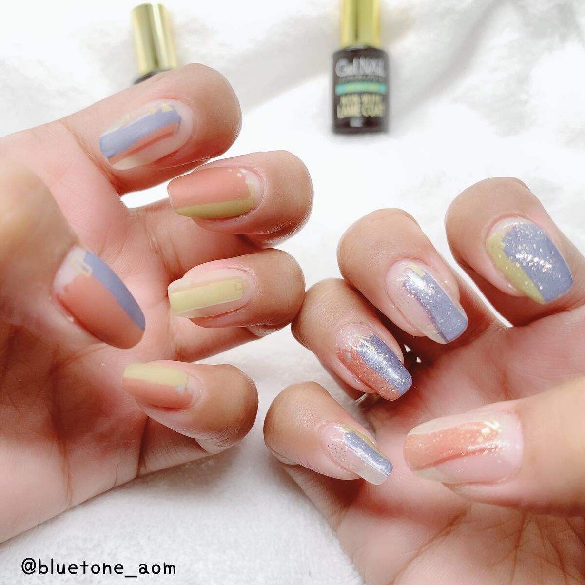 ジェルネイル(ライト対応)/セリア/ジェルネイルを使ったクチコミ(1枚目)