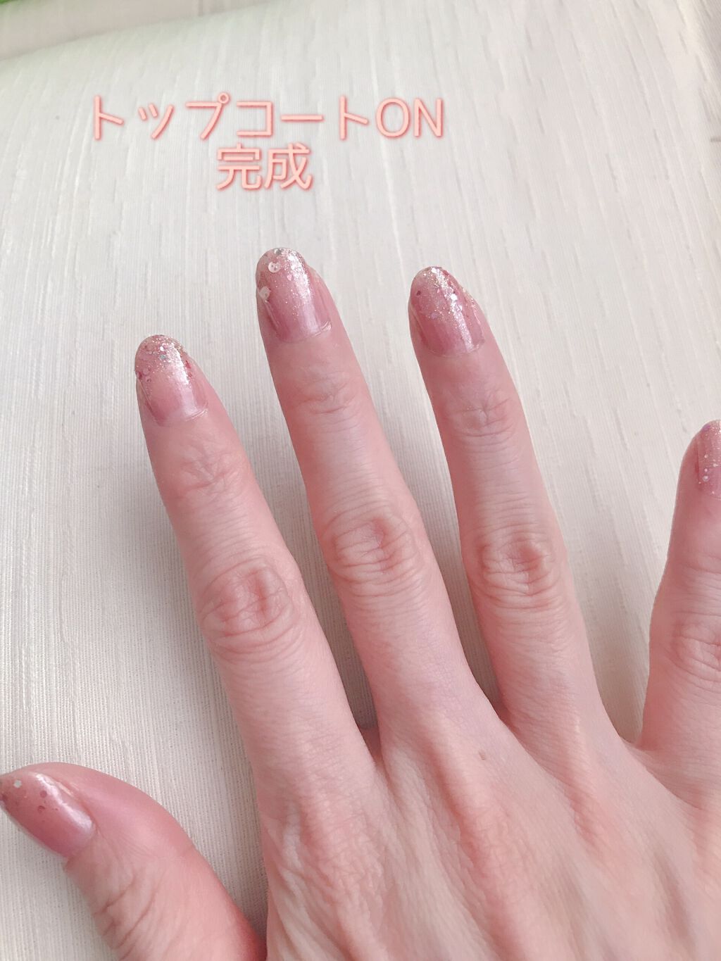 ジェルボリュームトップコート/キャンメイク/ネイルトップコートを使ったクチコミ(4枚目)