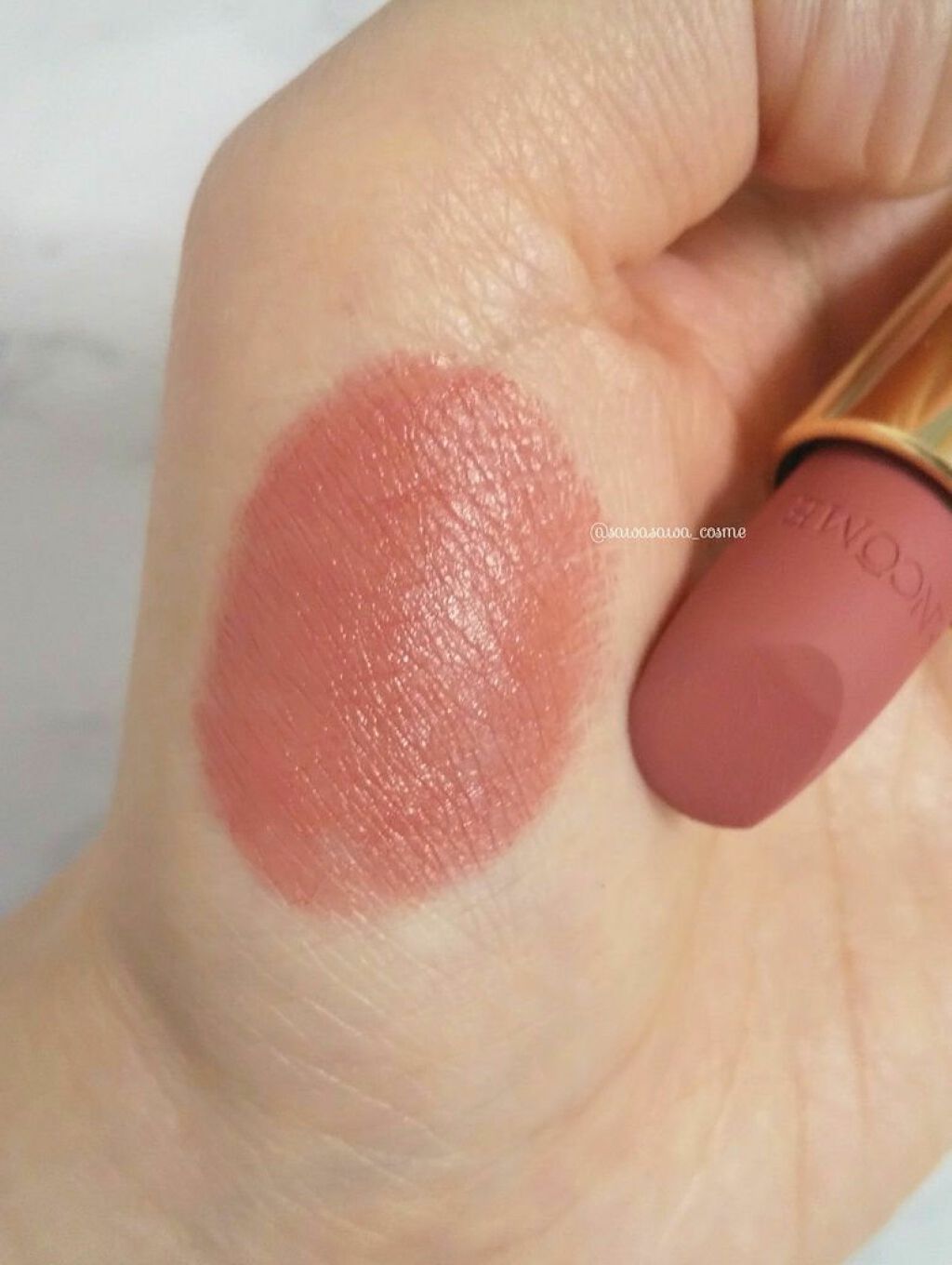 ラプソリュ ルージュ IM/LANCOME/口紅を使ったクチコミ（2枚目）