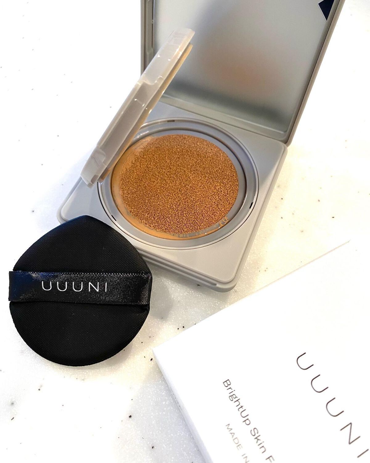 ブライトアップスキンファンデーション/UUUNI/クッションファンデーションを使ったクチコミ(3枚目)