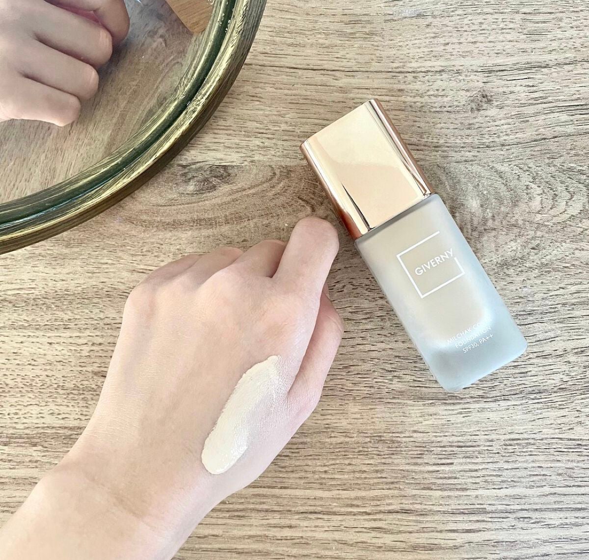密着カバーファンデーション/GIVERNY/リキッドファンデーションを使ったクチコミ(2枚目)