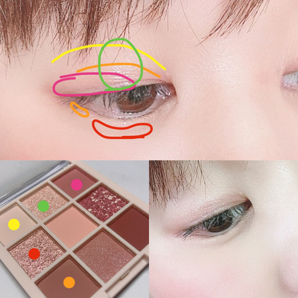 アイシャドウパレット/Kirei&co./アイシャドウパレットを使ったクチコミ（3枚目）