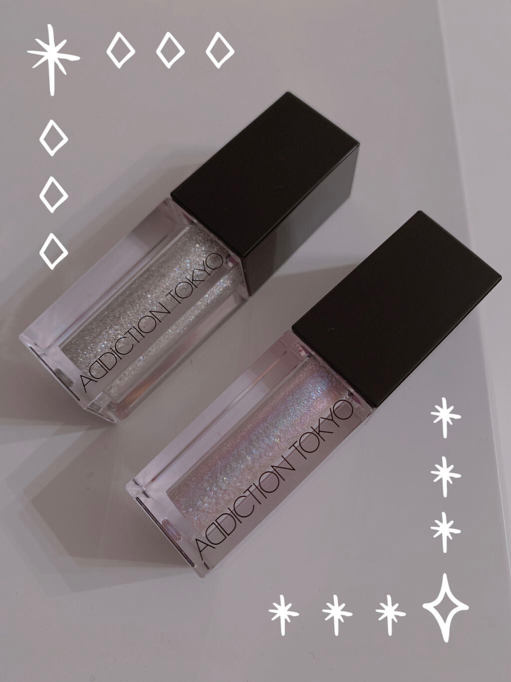 ザ リキッド アイシャドウ ウルトラスパークル/ADDICTION/リキッドアイシャドウを使ったクチコミ(1枚目)