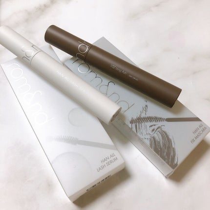 ハンオールフィックスマスカラ/rom&nd/マスカラを使ったクチコミ(5枚目)