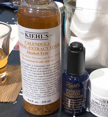 キールズ ハーバル トナー CL アルコールフリー/Kiehl's/化粧水を使ったクチコミ（1枚目）