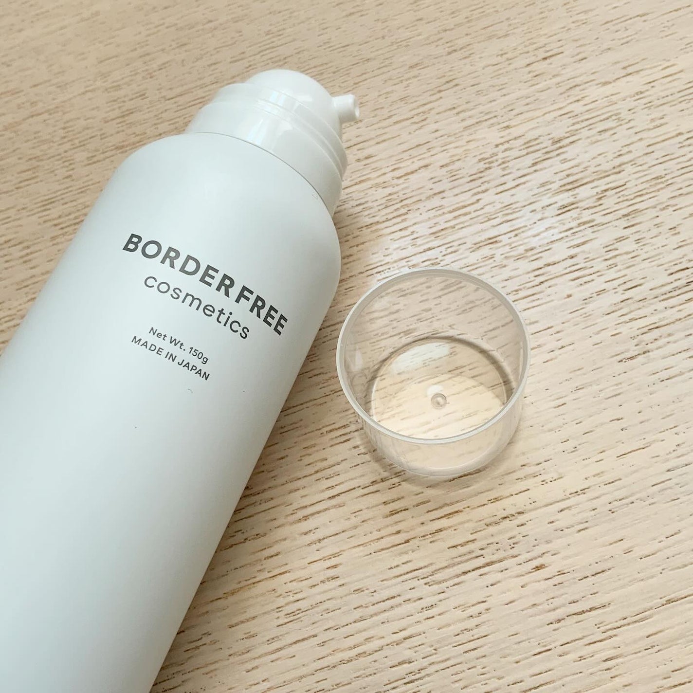 ホイップフォームフェイシャルウォッシュ/BORDER FREE cosmetics/洗顔フォームを使ったクチコミ(2枚目)