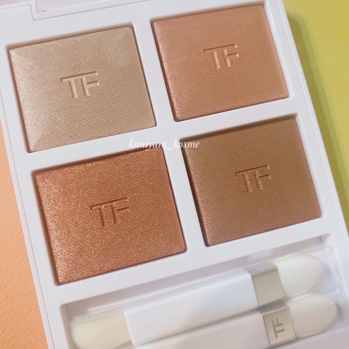 ソレイユ アイ カラー クォード/TOM FORD BEAUTY/アイシャドウパレットを使ったクチコミ(3枚目)