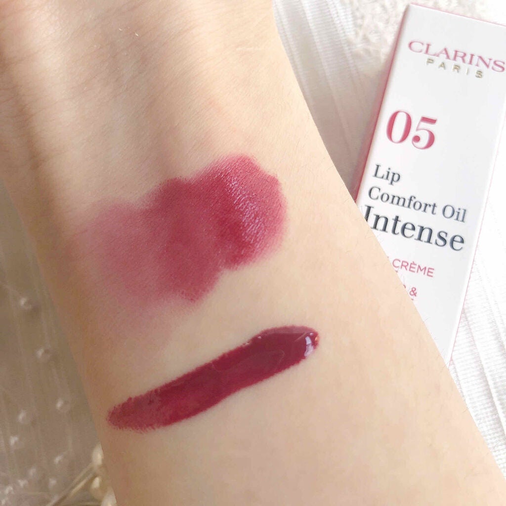 コンフォート リップオイル インテンス/CLARINS/リップグロスを使ったクチコミ(3枚目)