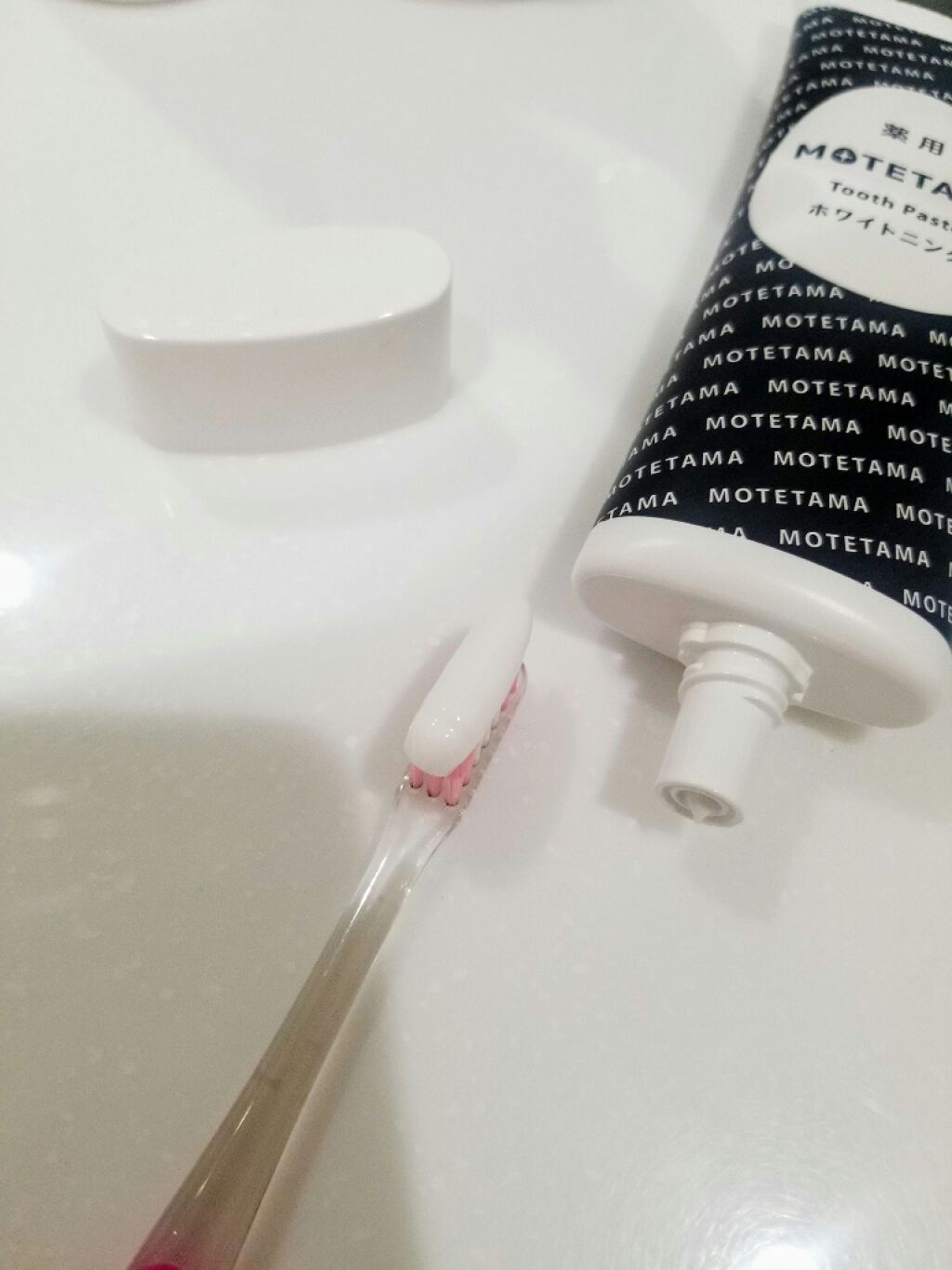薬用歯磨き粉ペースト/MOTETAMA(モテたま)/歯磨き粉を使ったクチコミ（3枚目）