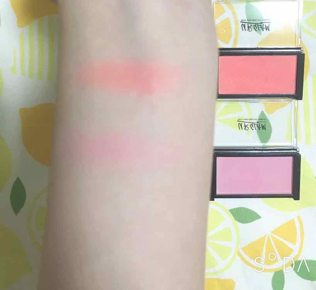 UR GLAM DAILY CHEEK BLUSH/U R GLAM/パウダーチークを使ったクチコミ(2枚目)