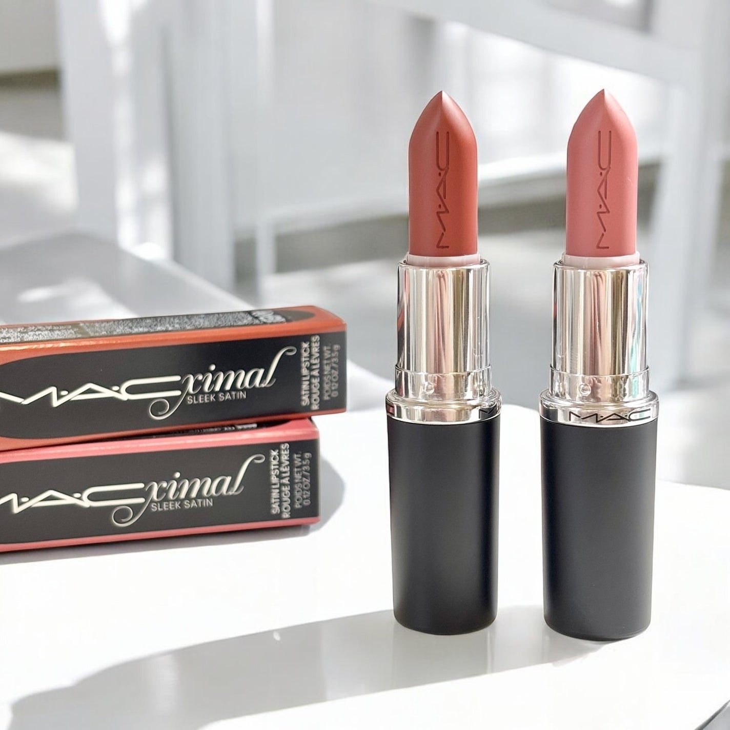 マキシマル スリーク サテン リップスティック/M・A・C/口紅を使ったクチコミ(5枚目)