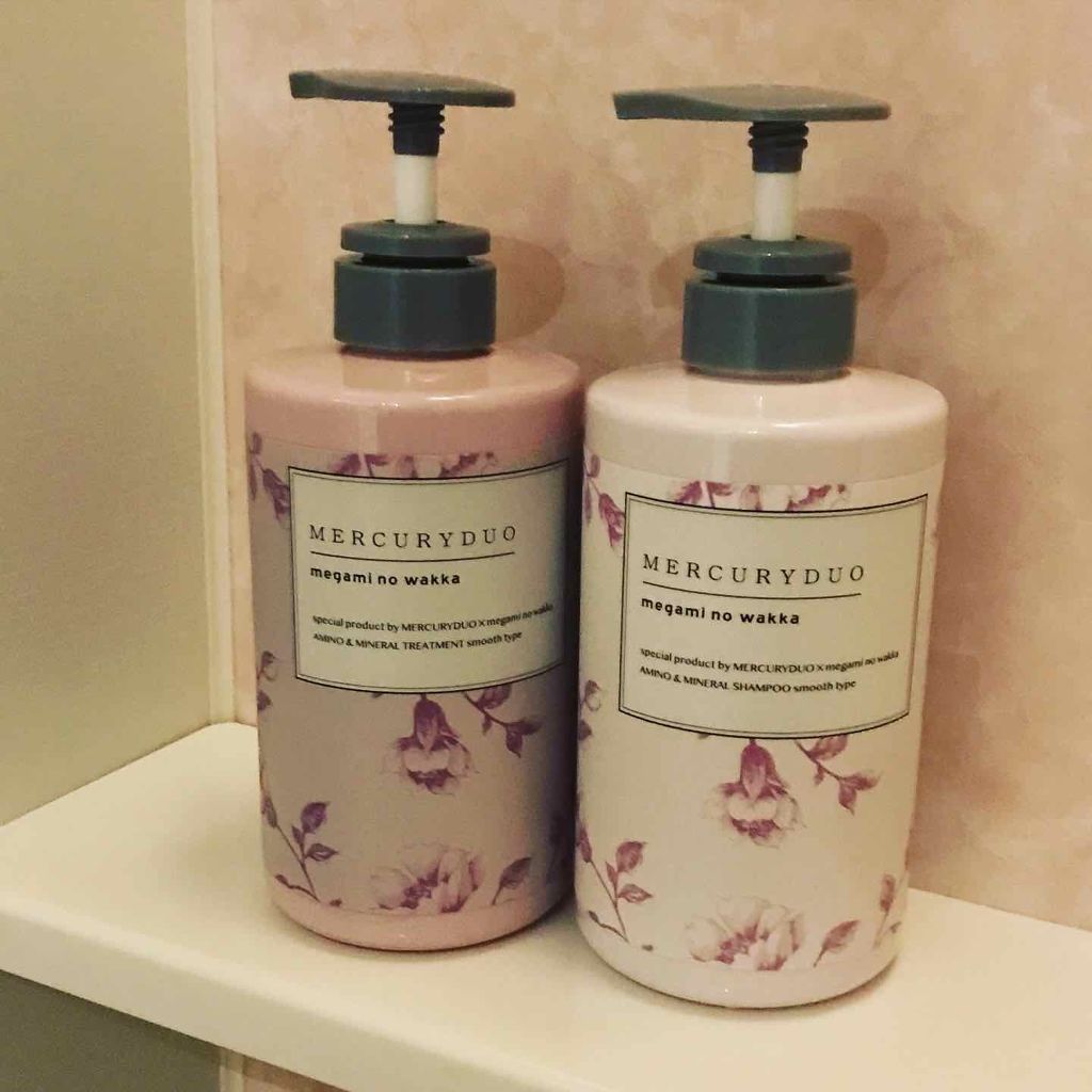 MERCURYDUO シャンプー【スムース】・トリートメント【スムース】/R&/市販シャンプーを使ったクチコミ(1枚目)