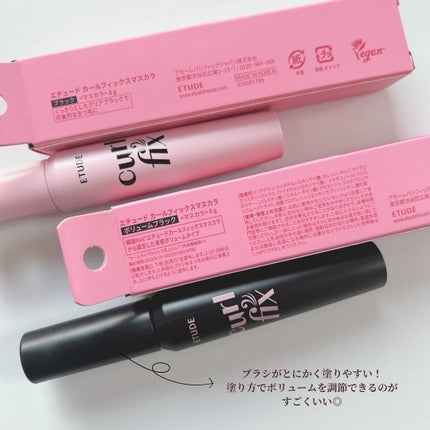 カールフィックスマスカラ/ETUDE/マスカラを使ったクチコミ(4枚目)