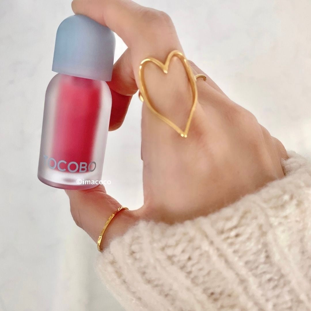 ジューシーベリープランピングリップオイル/TOCOBO/リップグロスを使ったクチコミ(5枚目)