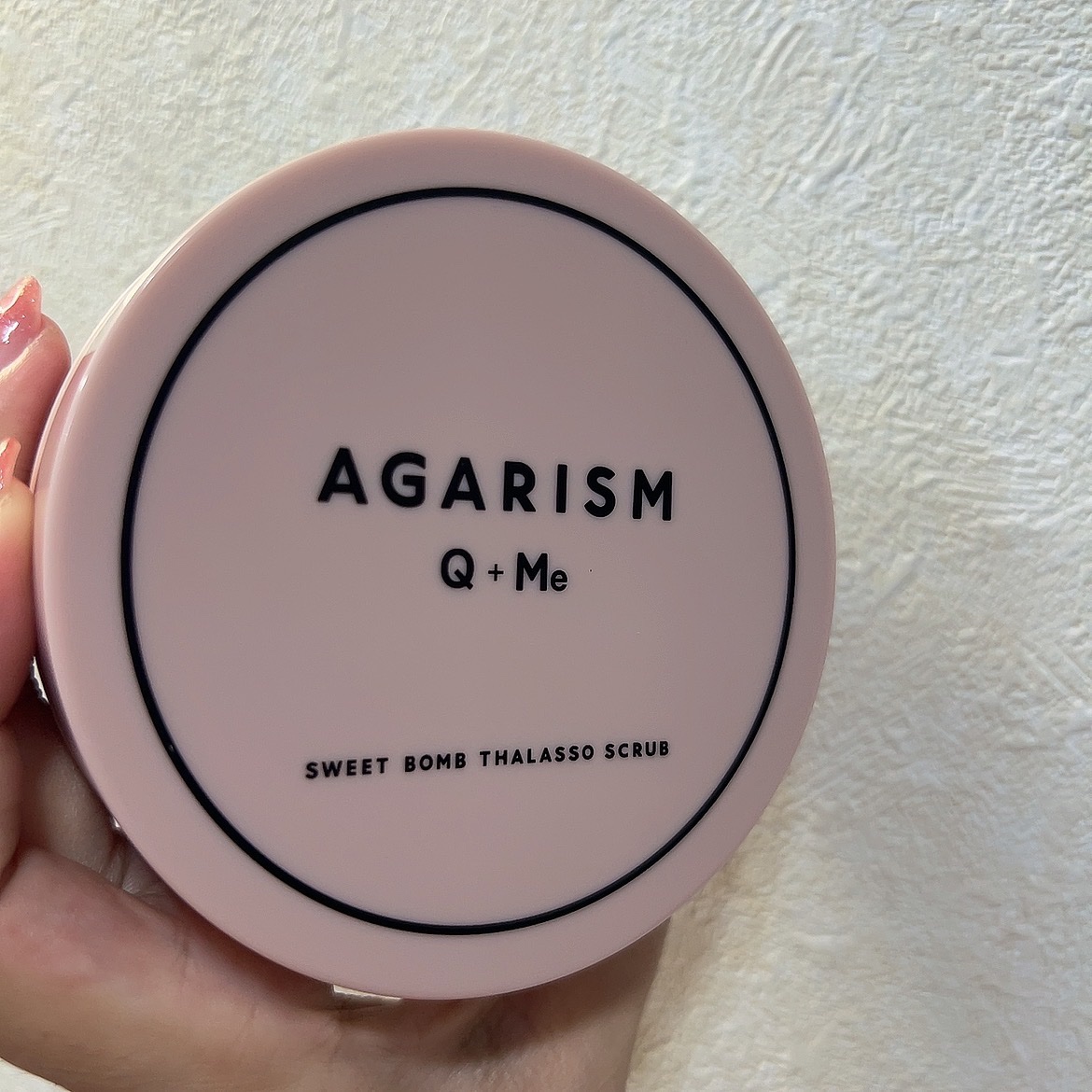 Q+Me スウィート ボム タラソ スクラブ/AGARISM/バストケア・ヒップケアを使ったクチコミ（3枚目）