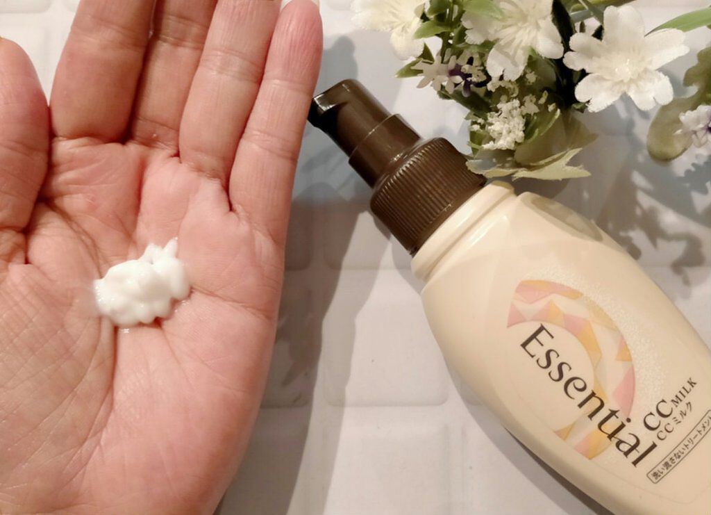CCミルク/エッセンシャル/ヘアミルクを使ったクチコミ（2枚目）