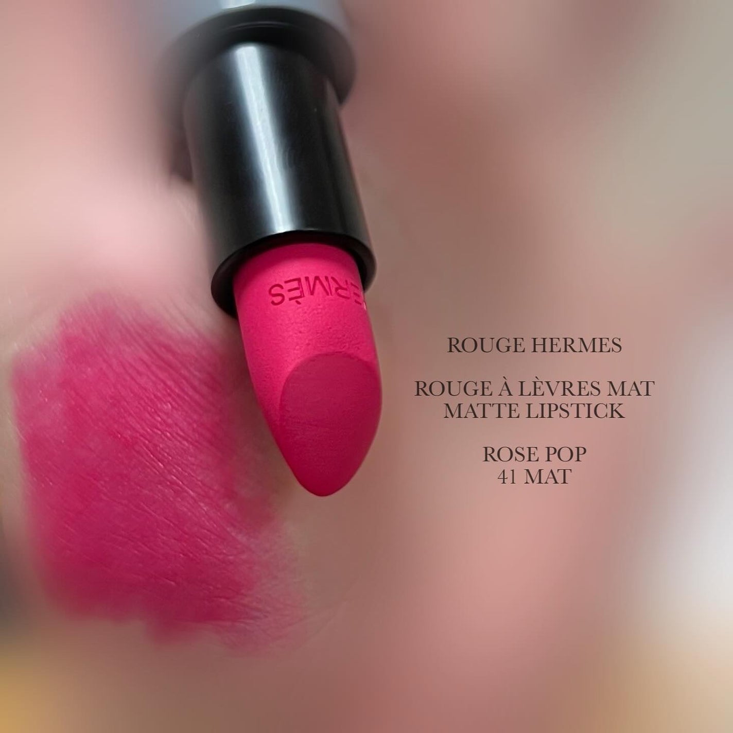〈ルージュ・エルメス〉 ルージュ ア レーヴル マット/エルメス/口紅を使ったクチコミ(2枚目)