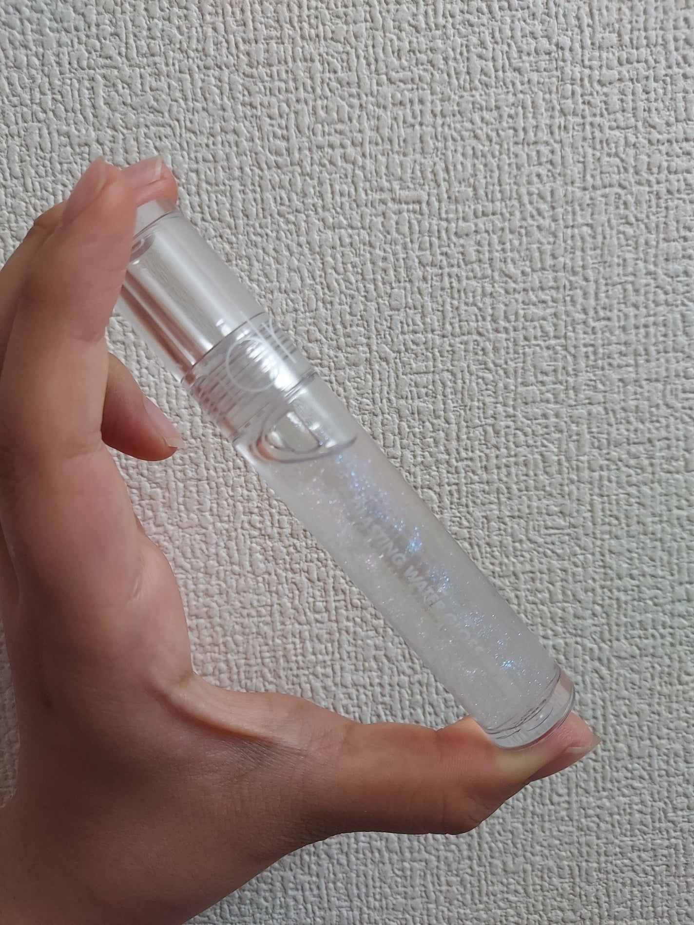 グラスティングウォーターグロス/rom&nd/リップグロスを使ったクチコミ(3枚目)