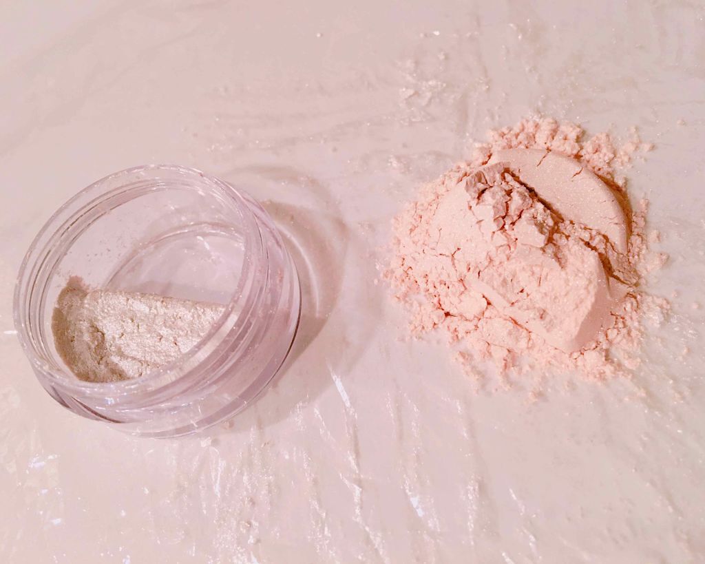 エルファー ハナ高パウダー/DAISO/ルースパウダーを使ったクチコミ(1枚目)