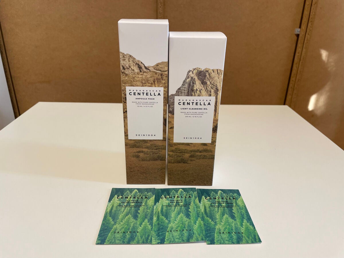 センテラ アンプルフォーム/SKIN1004/洗顔フォームを使ったクチコミ(2枚目)