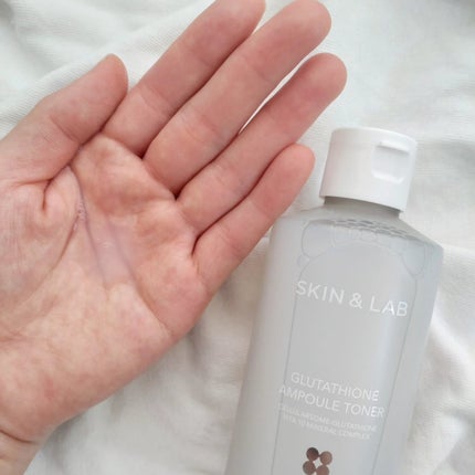 グルタチオンアンプルトナー/SKIN&LAB/化粧水を使ったクチコミ(2枚目)